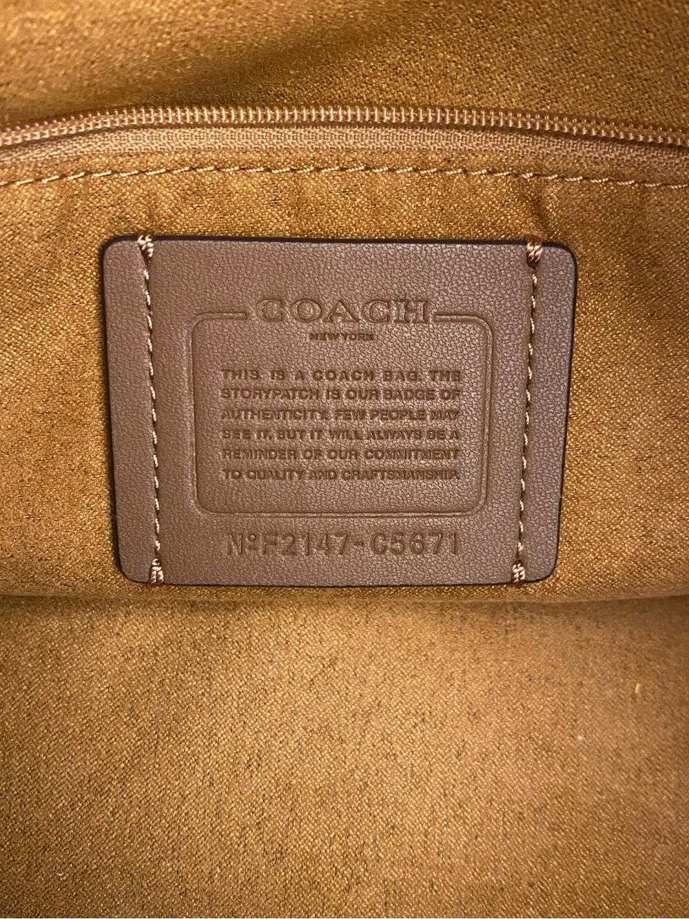 Coach Everly Jade Green Leather Drawstring Bucket Bag, Tassel w/ gold hardware